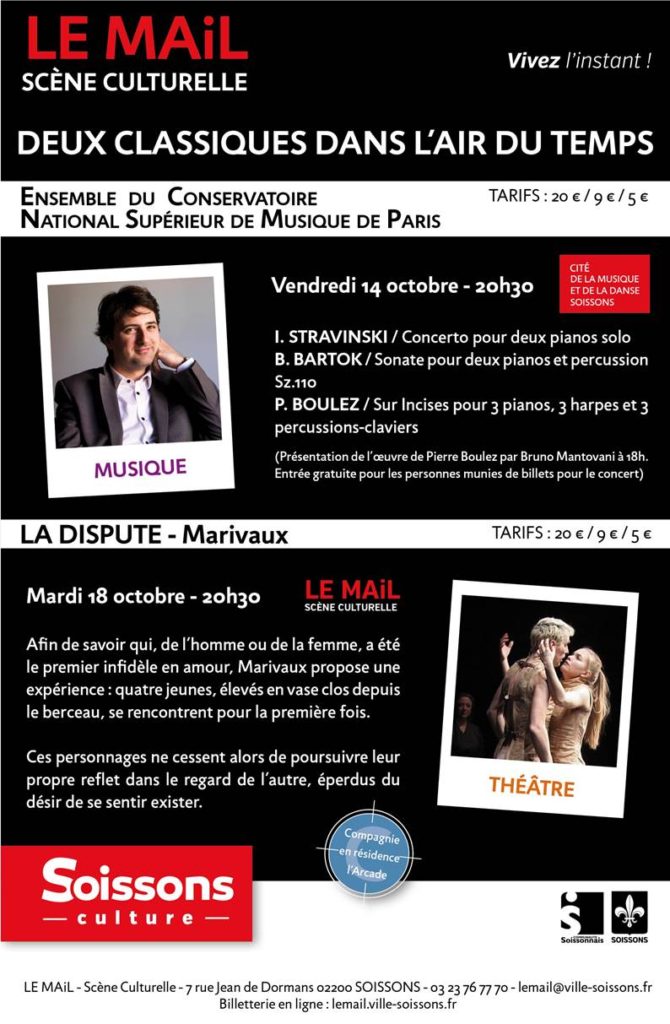spectacle mail octobre 2016